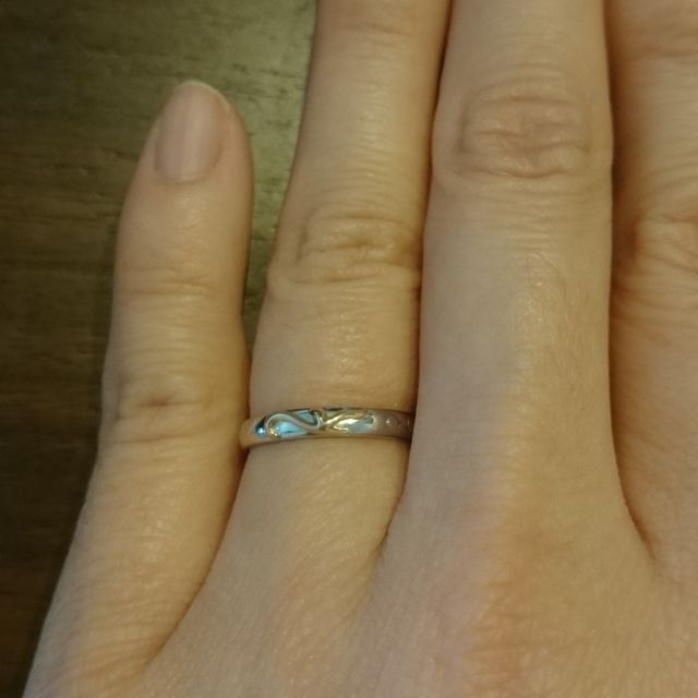【JEWELRY  KAMATA(ジュエリーかまた)の口コミ】 元々結婚指輪は既製品ではなくオーダーしようと思っていたので、オーダー…