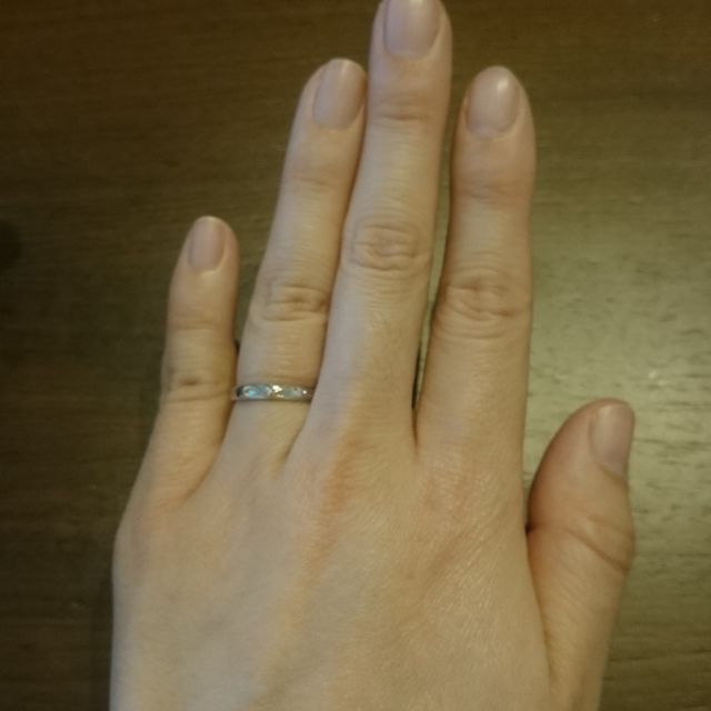 【JEWELRY  KAMATA(ジュエリーかまた)の口コミ】 元々結婚指輪は既製品ではなくオーダーしようと思っていたので、オーダー…