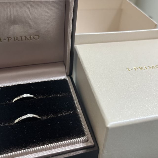 【アイプリモ(I-PRIMO)の口コミ】 シンプルなのにかわいさもしっかりあり、とても魅力的な指輪を見つけるこ…