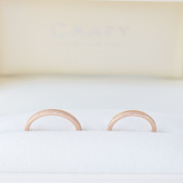 【CRAFY(クラフィ)の口コミ】 元々指輪を買うなら手作りがいいねと話していて、ネットで色々情報を見る…