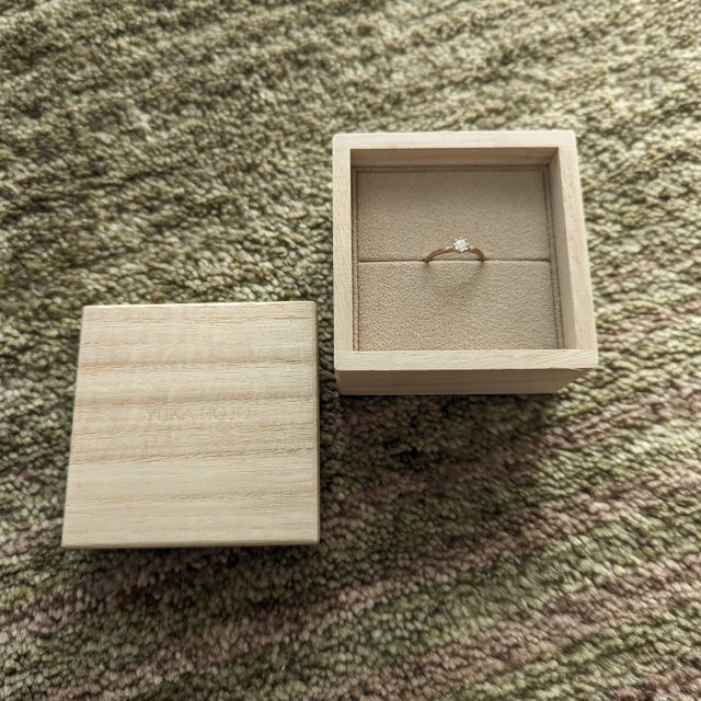 【YUKA HOJO(ユカホウジョウ)の口コミ】 インスタでYUKA HOJOさんを知り、絶対にここの指輪が欲しいと思っていたの…