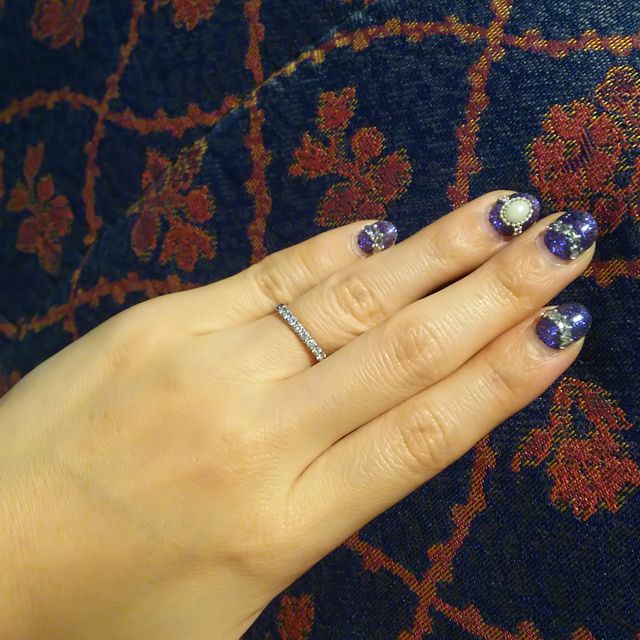 【Ponte Vecchio(ポンテヴェキオ)の口コミ】 冠婚葬祭に参列する時のことも考え、ハーフエタニティのものを探していた…