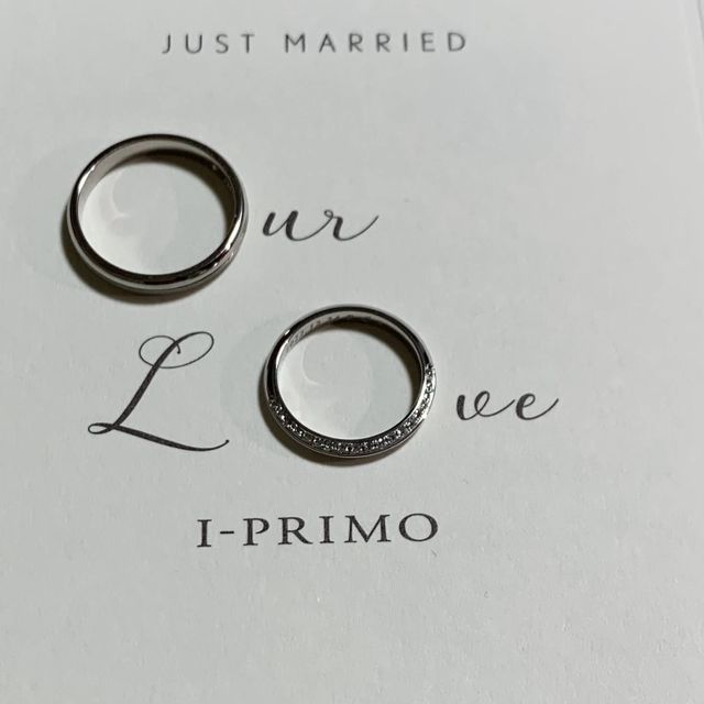 【アイプリモ(I-PRIMO)の口コミ】 アナエルのデザインにした理由は、指輪の上部と下部でデザインが分かれて…