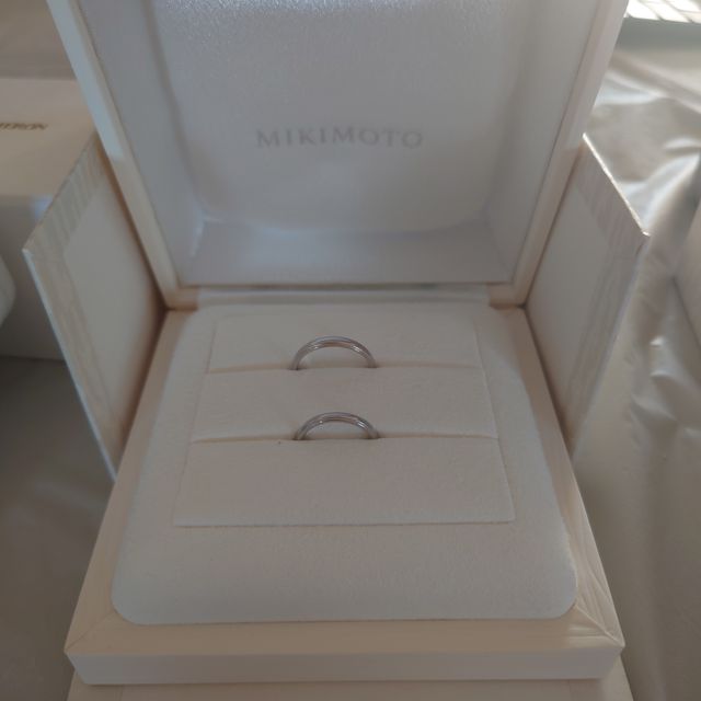 【MIKIMOTO(ミキモト)の口コミ】 つけ外しをしたくないのでダイヤはなし、かつ回っても気にならないもので…