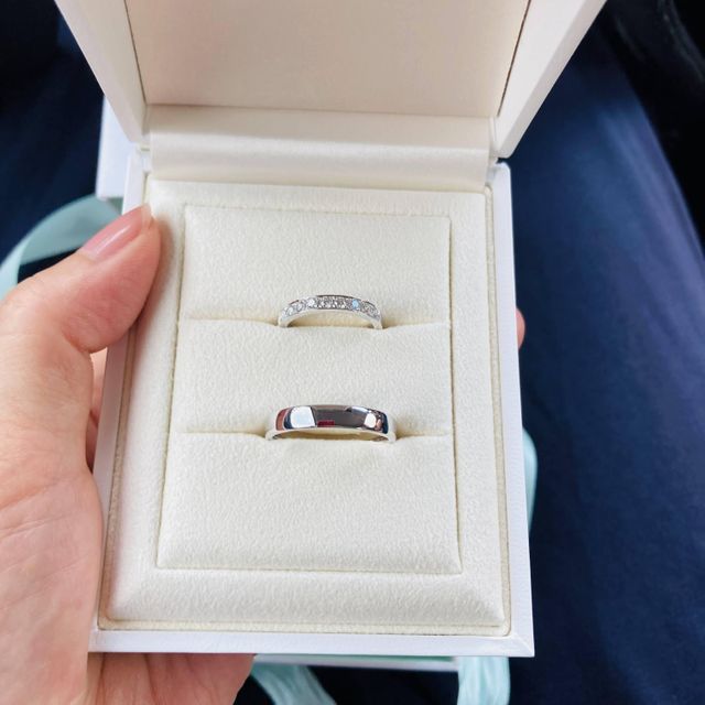【TASAKI(タサキ)の口コミ】 ダイヤの輝きが違いました。元々ハーフエタニティを探して、銀座の有名店…