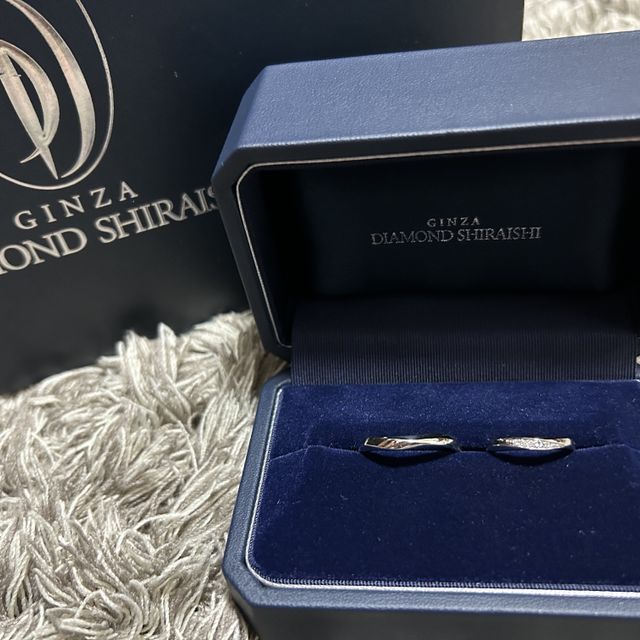 【銀座ダイヤモンドシライシの口コミ】 ゴージャスではなくシンプル過ぎず普段付けていてもオシャレな感じでよか…