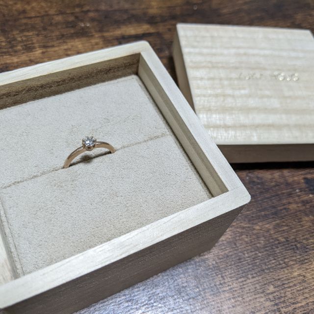 【YUKA HOJO(ユカホウジョウ)の口コミ】 インスタグラムの投稿や公式ホームページで見た際に、ピンクゴールドの指…