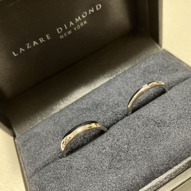 【ラザール ダイヤモンド(LAZARE DIAMOND)の口コミ】 本当は手作りを検討していたため、実物のデザイン等を参考程度に眺めよう…
