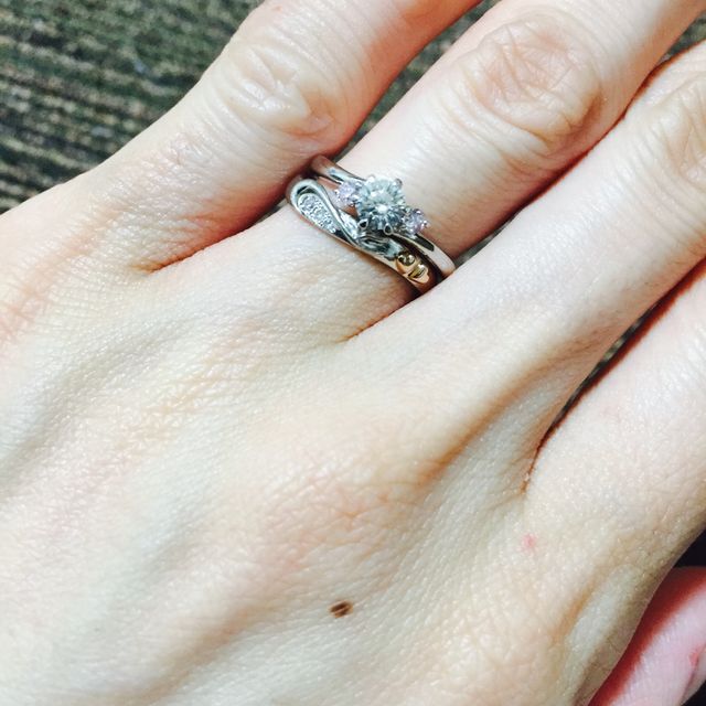 【JEWELRY  KAMATA(ジュエリーかまた)の口コミ】 担当してくださったスタッフさんが、一緒に考えてくれたりしてくれた。ま…