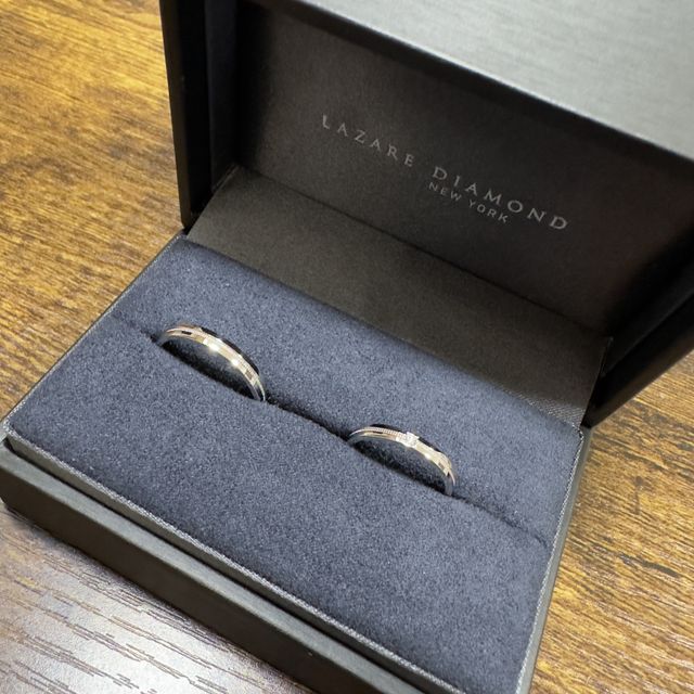 【ラザール ダイヤモンド(LAZARE DIAMOND)の口コミ】 ふらっと立ち寄ったお店だったがとても接客が丁寧でそんな中でこの指輪を…