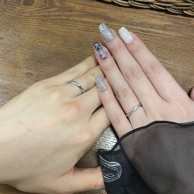 【アイプリモ(I-PRIMO)の口コミ】 2人の手の特徴に似合うデザインのものを選んで大変満足しています。また、…