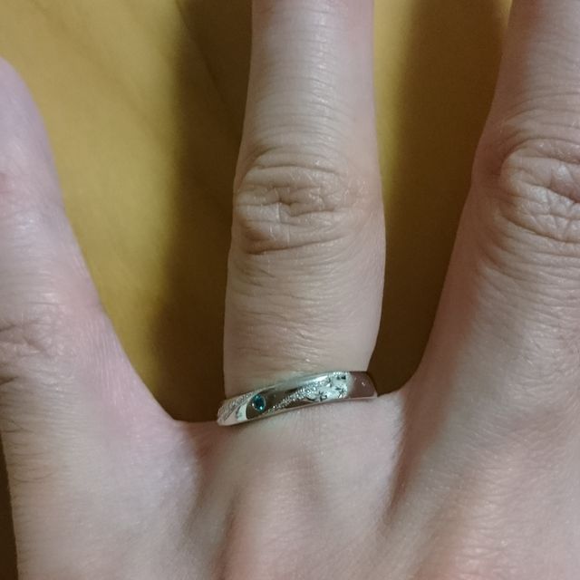 【JEWELRY  KAMATA(ジュエリーかまた)の口コミ】 とにかく、自分たちの思う通り、希望通りに自由にデザインが反映されてい…