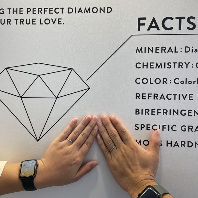 【TOWA(永遠)の口コミ】 シンプルかつ、重厚感があるデザインでとても気に入りました！パートナー…