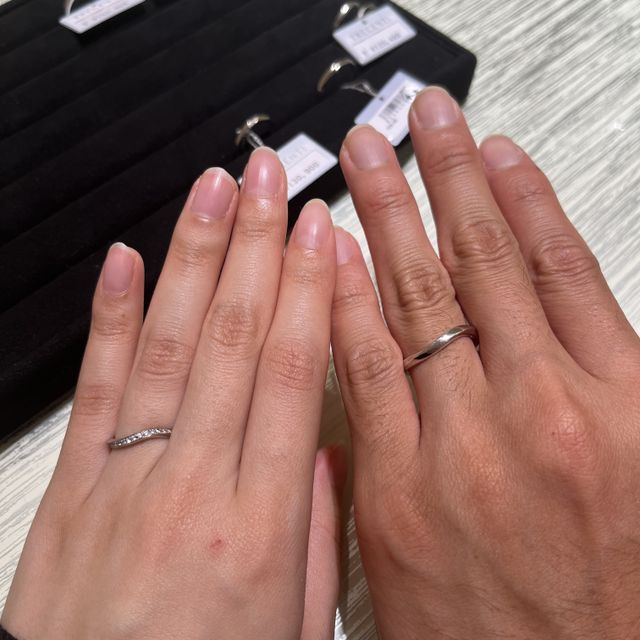 【TRECENTI(トレセンテ)の口コミ】 着け心地がすごくよかったです。プラチナ以外の素材にもこだわりがあるそ…