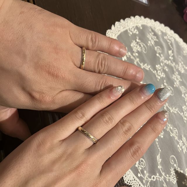 【TANZO.(鍛造指輪)の口コミ】 デザインを好きなデザインに決めることができたことです。素材や太さ、表…