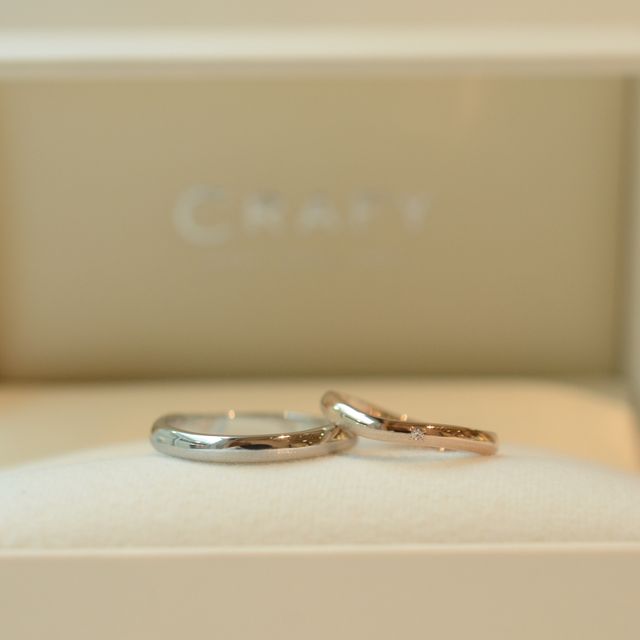 【CRAFY(クラフィ)の口コミ】 肌馴染みの良い色、つけ心地で指輪を選びました。また、既製品ではあまり…