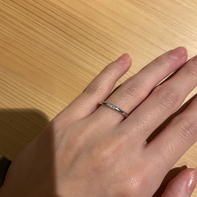 【TOMOE(トモエ)の口コミ】 和風デザインで探していた中で、指輪に込められた想いに共感したから購入…