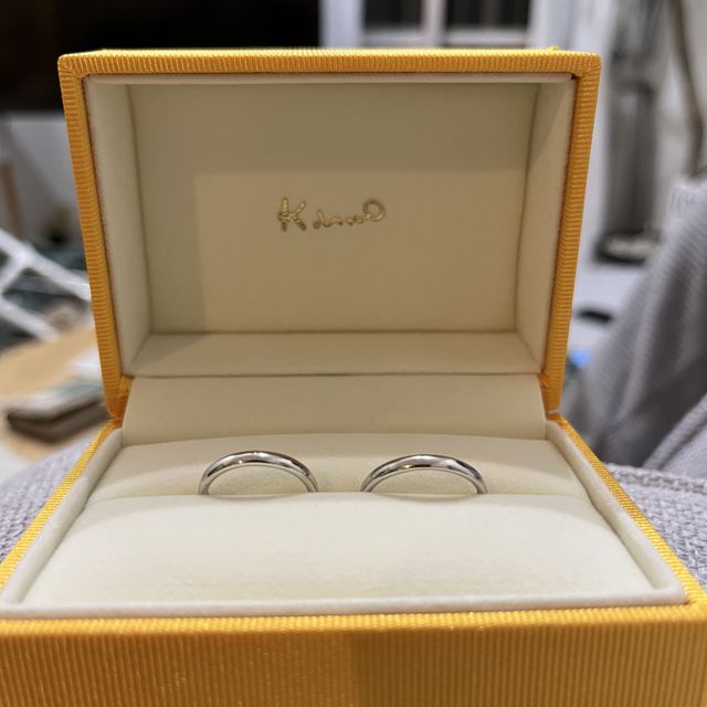 【ケイウノ ブライダル(K.UNO BRIDAL)の口コミ】 もともと結婚指輪は記念に手作りのものにしたいと考えていました。ネット…