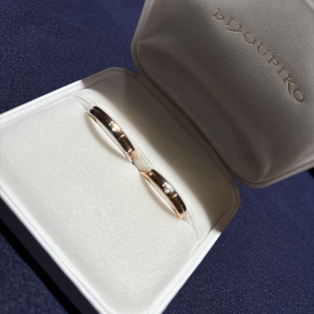 【BONDS(ボンズ)の口コミ】 プラチナとピンクゴールドの2色になっていて、見た目がよく気に入りました…