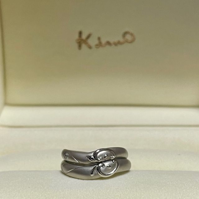 【ケイウノ ブライダル(K.UNO BRIDAL)の口コミ】 オーダーメイドと入籍日までに納品が間に合うことが1番の条件でした。他社…