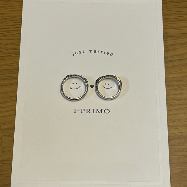 【アイプリモ(I-PRIMO)の口コミ】 元々ペアリングもうねりのデザインが入っていて色々悩みましたが同じよう…