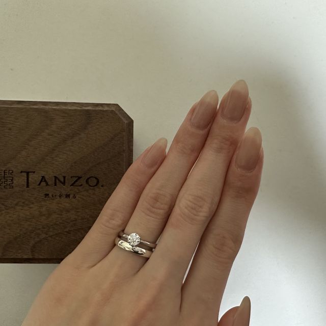 【TANZO.(鍛造指輪)の口コミ】 【指輪のデザイン•テイスト•素材について】
フルオーダーメイド…
