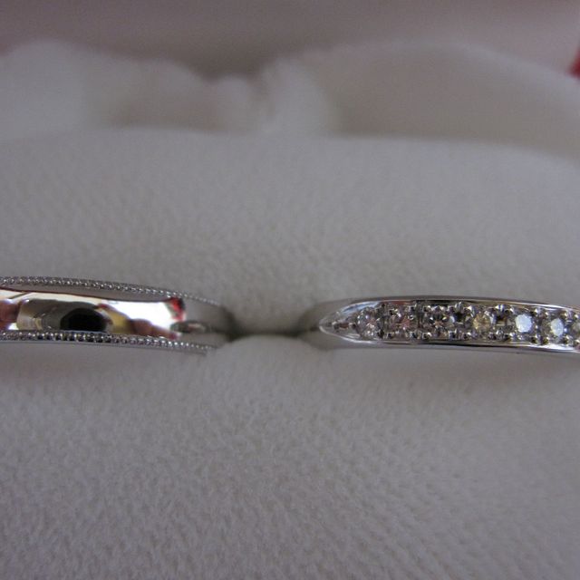 【カオキ　ダイヤモンド専門卸直営店の口コミ】 百貨店に入っているブランドも検討しましたが、予算では0.3カラットでグレ…