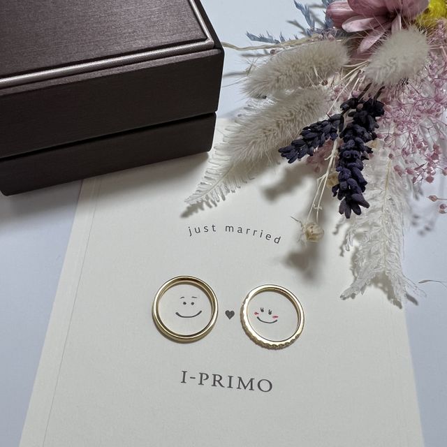 【アイプリモ(I-PRIMO)の口コミ】 エタニティリング、ゴールドが希望で探していました。ダイヤの取れやすさ…