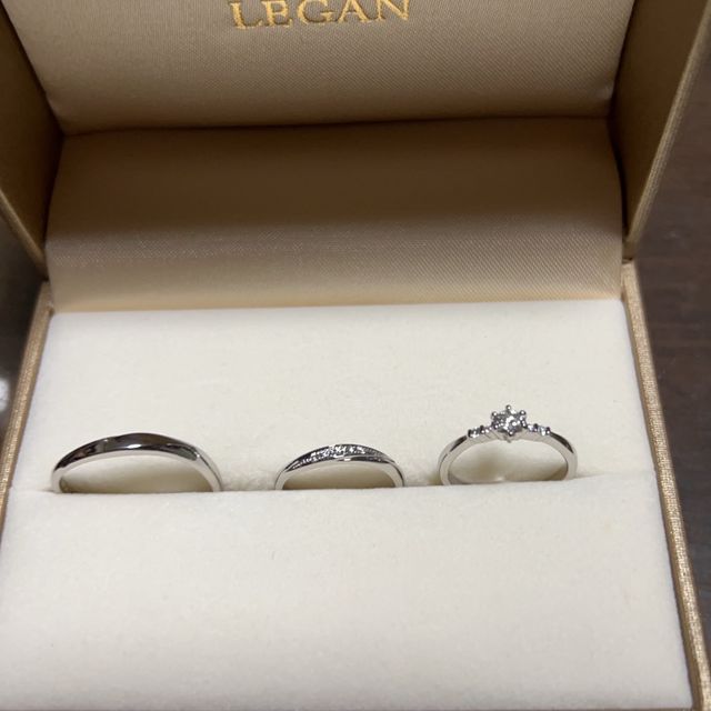 【LEGAN(レガン)の口コミ】 シンプルで好みのデザインを選べました。セットでの購入でしたが、違うセ…