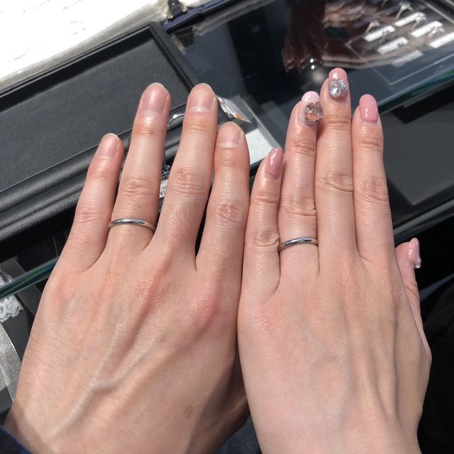 【銀座ダイヤモンドシライシの口コミ】 デザイン、つけ心地、ブランドイメージ、価格、できめました。とくにずっ…