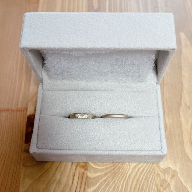 【mina.jewelry(ミナジュエリー)の口コミ】 細かくオーダーができ、お互いに気に入ったものを選ぶことができました。
…