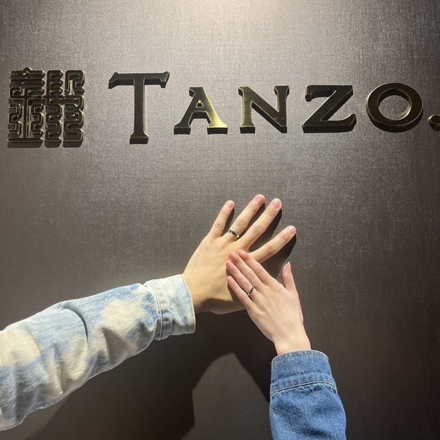 【TANZO.(鍛造指輪)の口コミ】 ゼクシィの特集で知り、デザインやこだわりなどに興味を持って来店しまし…