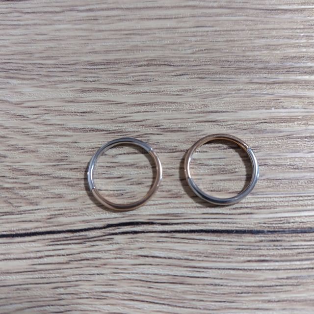 【Galopine & Galopin(ガロピーネガロパン)の口コミ】 結婚指輪なのでシンプルなもので、でもありきたりではない感じのものを探…