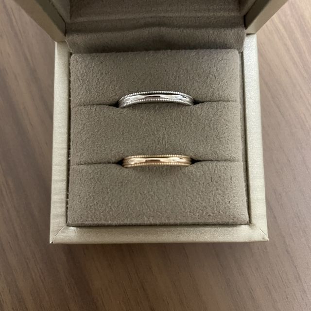 【和光ブライダルブティックギンザの口コミ】 結婚指輪の購入の際にご相談に乗っていただいた方に、今度は2人でご相談し…