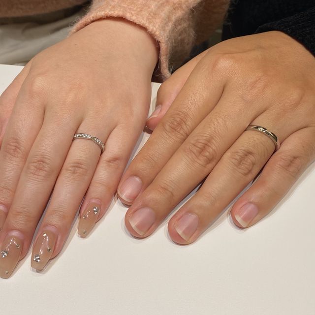 【ラザール ダイヤモンド(LAZARE DIAMOND)の口コミ】 もともとの予算よりオーバーしてしまいましたが、デザインが素敵でこのリ…