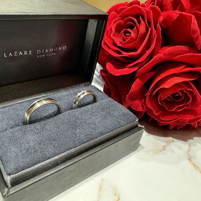 【ラザール ダイヤモンド(LAZARE DIAMOND)の口コミ】 結婚指輪を見に行く前からインターネットで調べていました。当日店頭に行…