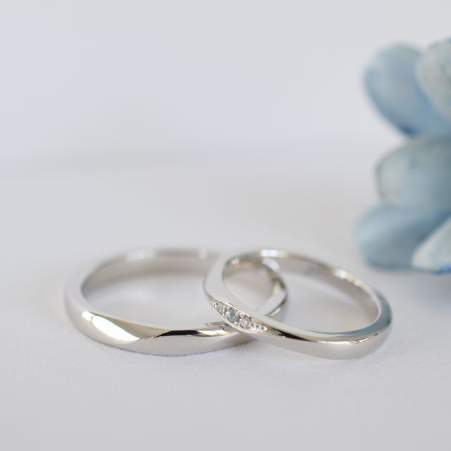 【CRAFY(クラフィ)の口コミ】 結婚指輪は手作りでと決めていたので、ペアリングを作った時の系列店でお…