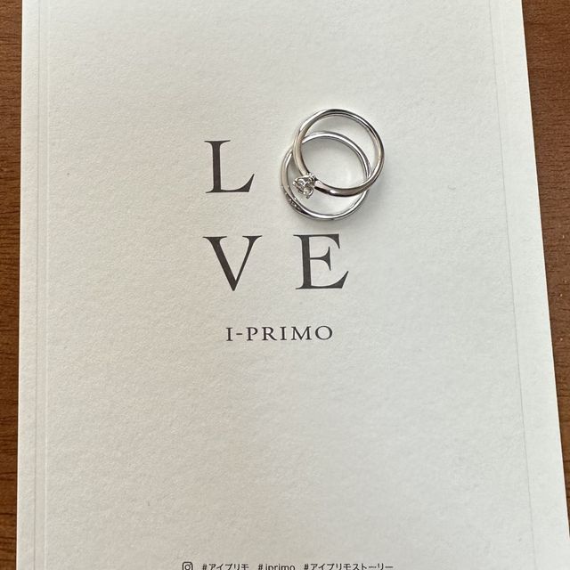 【アイプリモ(I-PRIMO)の口コミ】 どの指輪がいいのか全くわからない状態でお店へ行きましたが、店員さんが…