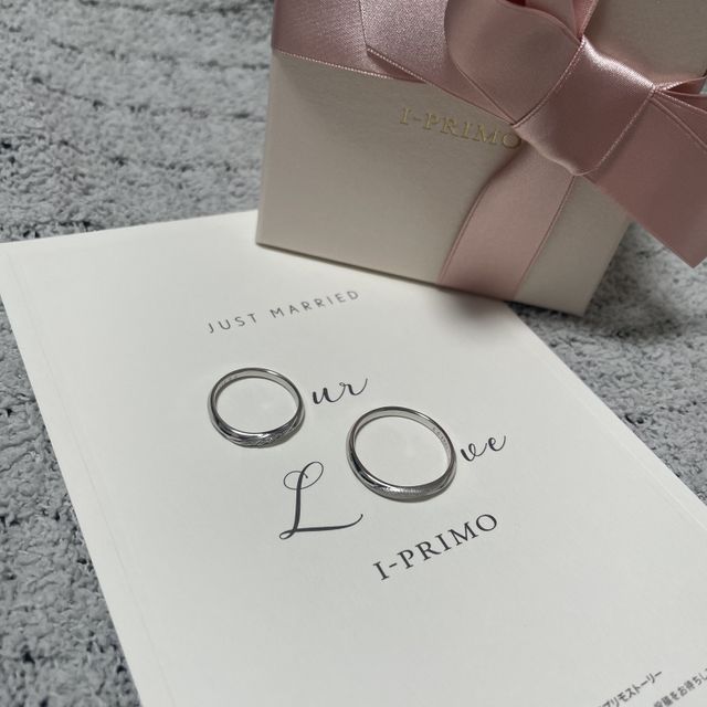 【アイプリモ(I-PRIMO)の口コミ】 シンプルなデザインがよく、またリングの太さが細めが好きなのでできるだ…