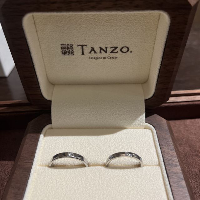 【TANZO.(鍛造指輪)の口コミ】 鍛造製造でつくり、高品質である。フルオーダーで自由にデザインを決めれ…