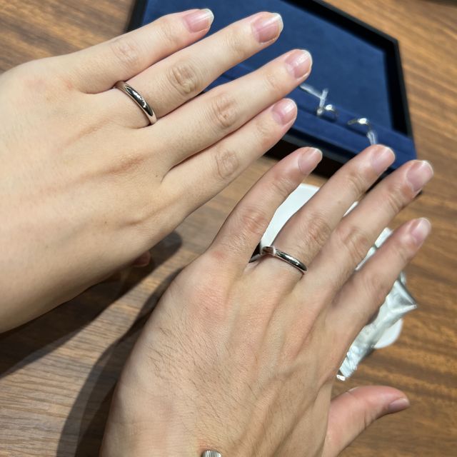 【4℃ BRIDAL(ヨンドシーブライダル)の口コミ】 とにかくつけ心地が素晴らしかったです。本当につけてる！？と思うくらい…