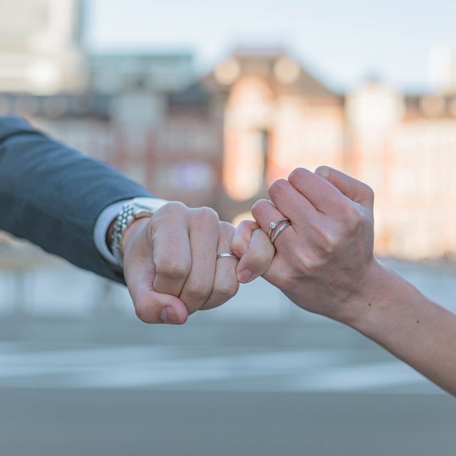 【ラザール ダイヤモンド(LAZARE DIAMOND)の口コミ】 こちらのブランドはシンプルで飽きのこないデザインの指輪が揃っています…