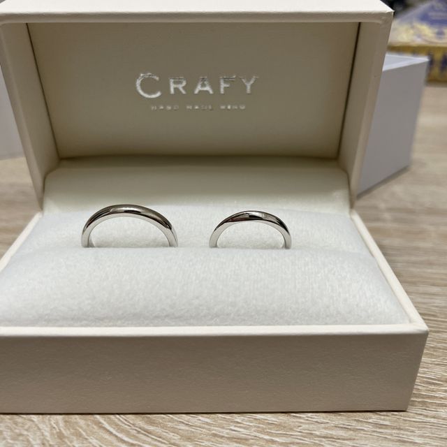 【CRAFY(クラフィ)の口コミ】 手作りがいいというのを前提でショップを探し、1番デザインが自由に選べそ…