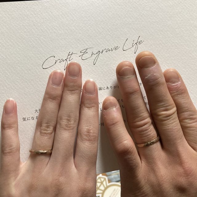 【CRAFY(クラフィ)の口コミ】 自分たちで作るのが一番の特徴！指輪の型を交換して、お互いが作った部分…