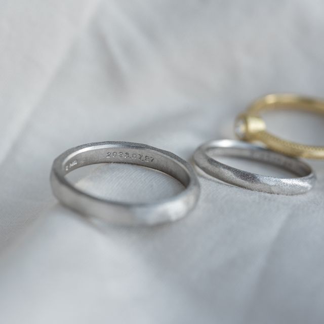 【Cayof(カヨフ)の口コミ】 カジュアルな夫婦でしたので、普段のコーディネートにあう指輪を探してい…