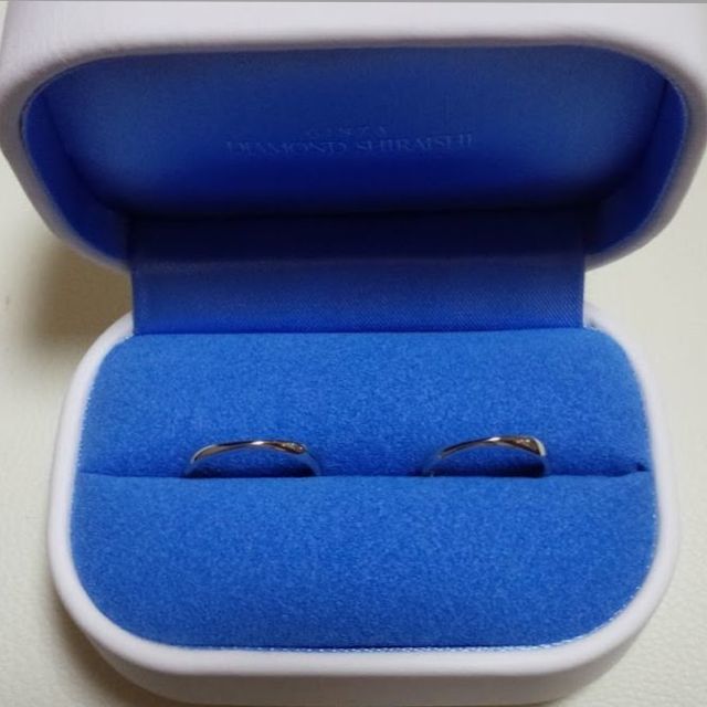 【銀座ダイヤモンドシライシの口コミ】 とにかくシンプルなもの、飽きがなく長く付けられるものを希望したが、指…