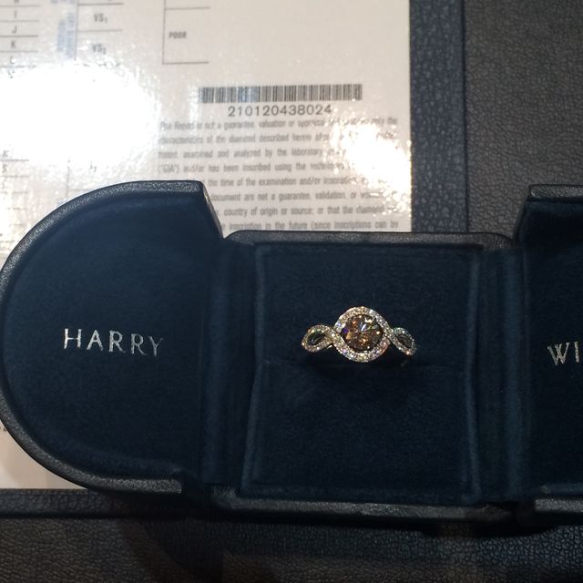 【ハリー・ウィンストン(Harry Winston)の口コミ】 憧れの婚約指輪はハリーウィンストンがいい！と思っていたので、主人と伺…