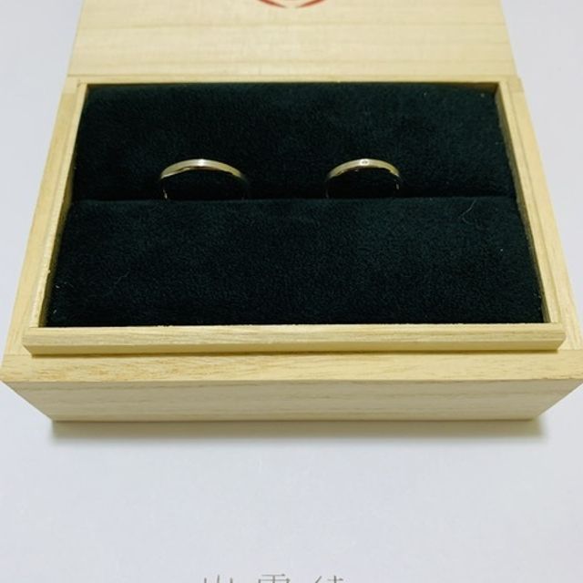 【出雲結(いずもゆい)の口コミ】 シンプルなデザインで、着けやすいです。ブランドの指輪製作に込められた…