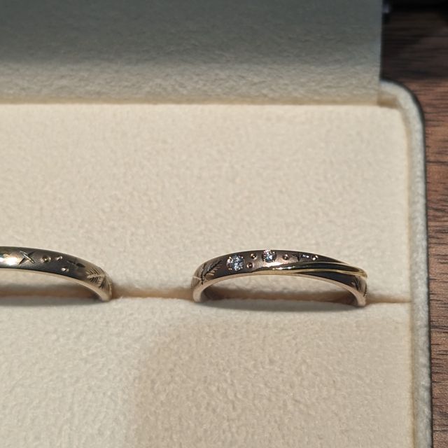 【TANZO.(鍛造指輪)の口コミ】 2人でかなりこだわった結婚指輪です。店員にもかなり無理をお願いしました…