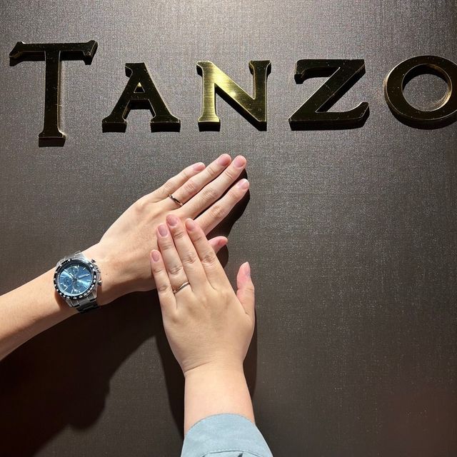【TANZO.(鍛造指輪)の口コミ】 色味から自分たちで選ぶことができます。フルオーダーのデザインなので、…